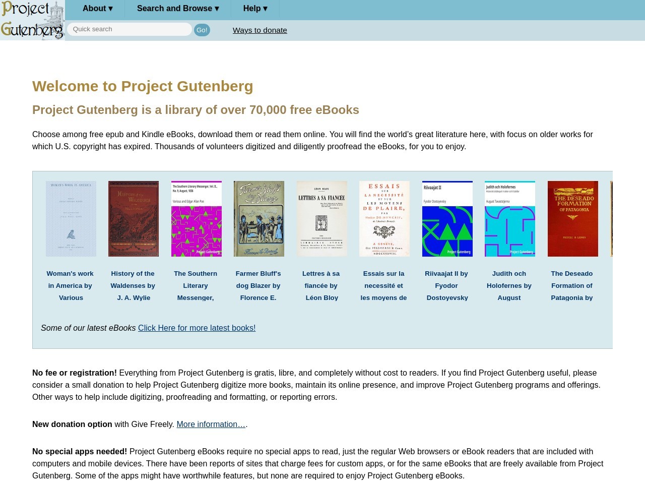 Project Gutenberg